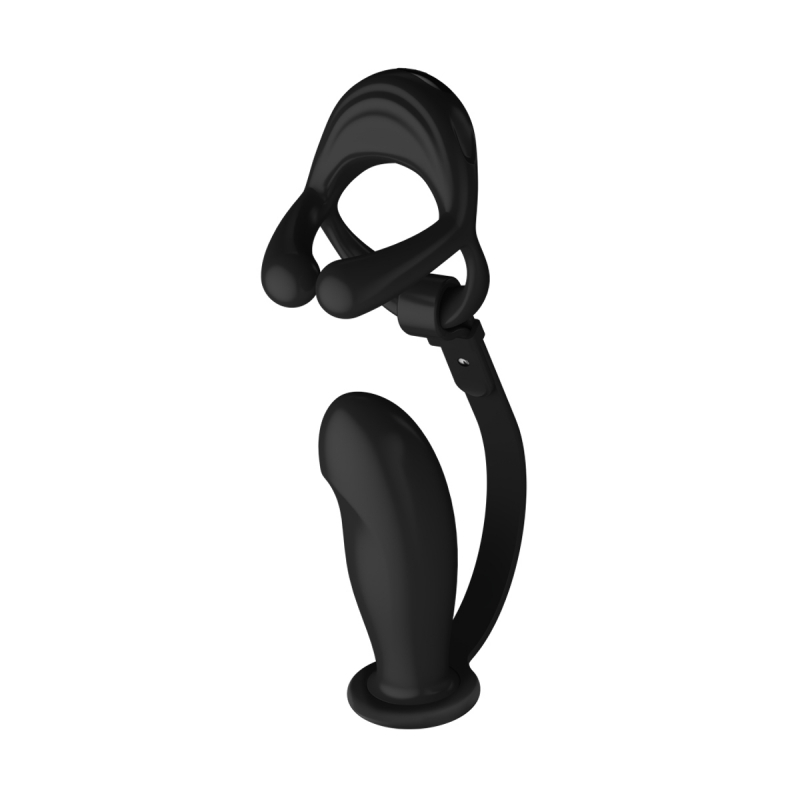 Эрекционное кольцо + массажер простаты "Running Wild PRO" с вибрацией 