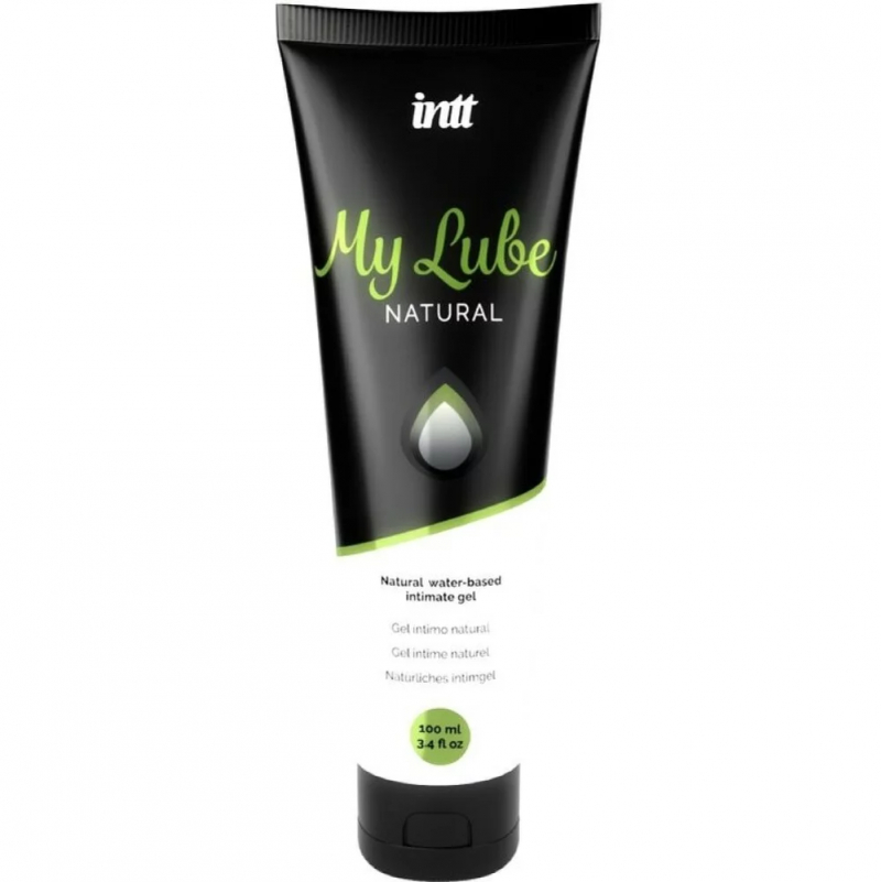Гель на водной основе "Intt My Lube Natural" без цвета и запаха, 100ml 